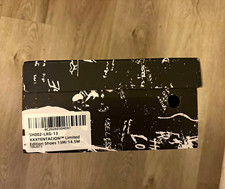 SHOQ2 SHOQ2-JKc13 Men’s Low Top Lace-Up Sneakers Black/White New w/Box picture