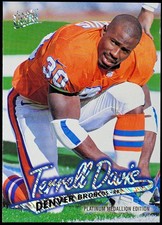 1997 Fleer Ultra Terrell Davis #P19 Platinum Medallion Edition (1:100 Packs) picture