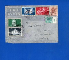 SWITZERLAND, 1948, AIR MAIL COVER TO PALENCIA, VF picture