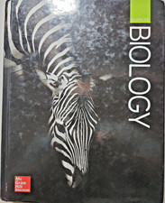 McGraw Hill Education Glencoe Biology High School Hardcover Textbook 2017 picture