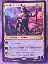 Sarkhan Unbroken 230 Mythic Dragons of Tarkir Magic: The Gathering MP picture