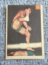1954 Parkhurst #23 Argentina Rocca Wrestling Card  picture