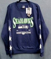 Women's Gameday Couture Seattle Seahawks Crewneck Sweatshirt Medium NWT  picture