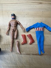 Vintage 1972 MEGO Captain America W/ Boots 8