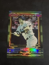 Vtg 1994 Topps Finest REFRACTOR #33 JEFF KENT SF LA NYM Jays 2B MLB HOF NM/Mt SP picture