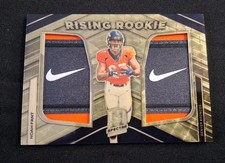 2019 Panini Spectra Football RC Noah Fant 1/1  Gold Vinyl Rookie Card Broncos  picture