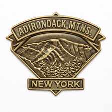 Adirondack Mountains Walking Staff Medallion picture