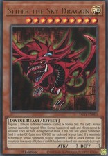 Yugioh Slifer the Sky Dragon 1st Edition Ultra Rare EGS1-EN001 NM picture