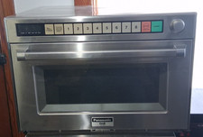 NICE PANASONIC NE-2180 2100 Watt SONIC Steamer Microwave Oven picture