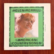 Helen Merrill / American Country Songs ~ Vinyl LP (1959) ATCO 33-112 picture