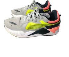 PUMA RS-X Shoes Hard Drive Grey Yellow Red Sneakers Men's Size 12  picture