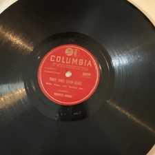1948 BLUES - MEMPHIS MINNIE - BLIND JOHN 78 rpm COLUMBIA 38099 3 x 7 BLUES V+ picture