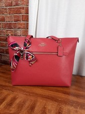 Coach Genuine Saffiano Leather Tote picture