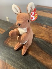 TY Beanie Baby Pouch ‘96/ Rare style 4161 w/ PVC Pellets picture
