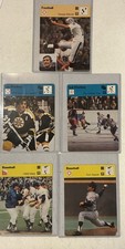 1977-79 SPORTSCASTER-9 Ct. Card Lot-- FREE S&H picture