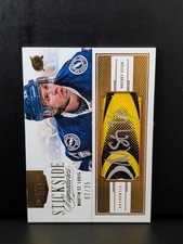 MARTIN ST. LOUIS 2013-14 PANINI DOMINION STICKSIDE SIGNATURES RELIC AUTO /25 picture