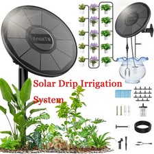 Solar Drip Irrigation System with 2200mAh Battery and 6 Timer Modes for Plants picture
