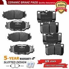 Front & Rear Disc Ceramic Brake Pads for 2006 - 2013 LEXUS IS250 picture