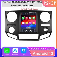 9.7'' Upgrade Android14 For Ford F-250 F-350 Super Duty Car Stereo Radio Carplay picture