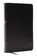 KJV The Everyday Bible, Black Leathersoft, Red Letter, Comfort Print - Thomas Ne picture