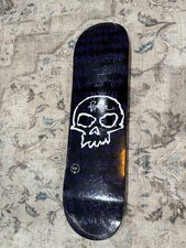 SIGNED Zero Bam Margera Strigoi Skull Skateboard Deck HIM CKY Jackass Rare LTD picture