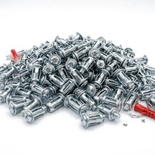 30Pcs/60Pcs/90Pcs Button Rivet Locking Nuts Set with M4, M5, M6,3 Sizes picture