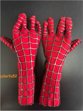 Handmade 1Pair Spiderman Gloves Amazing Spider-Man 2 Spiderman Gloves Cos Prop picture