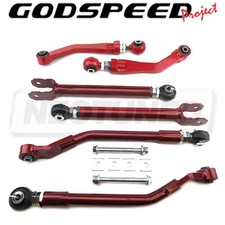 Godspeed Adjustable Rear Upper Camber+Trailing+Toe Arm Kit For Charger 06-23 picture