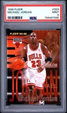 Beautiful 🔥 PSA 9 1995 Michael Jordan 323 Fleer MINT POP/175 picture