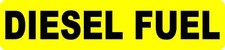 9x2 Diesel Fuel Sticker Vinyl Business Sign Decal Stickers Signs Safety Decals picture