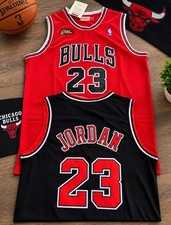 Mitchell & Ness Michael Jordan 🔥 #23 Bulls 1997-98 NBA FINALS Jersey (Red) LG picture