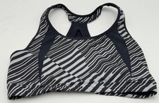Athleta Sting Stunner Cutout Racerback Sports Black Gray Size Medium picture