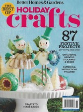 Better Homes and Garden Magazine 2026: Best of Holiday Crafts picture