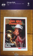 NBA Hoops 1991 NBA Champions Chicago Bulls #543 DCM 9 picture