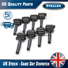 Stallex 8X FOR JAGUAR DAIMLER V8 X308 4.0 PETROL 1997-02 IGNITION COIL PACKS PEN picture