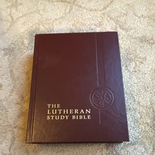 The Lutheran Study Bible Hardcover Illustrated Study Bible English picture