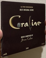 🎹CORALINE Bruno Coulais 2 CD SET Original Score FYC Soundtrack RARE Neil Gaiman picture