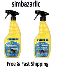 Rain-X 5071268 2-in-1 Glass Cleaner and Rain Repellant, 23 oz. (Pack of 2) picture