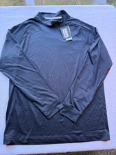NWT MEN'S DUNNING GOLF LS SHIRT, SIZE: L, COLOR: HALO (J9) picture