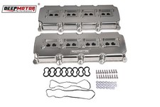 Deepmotor Aluminum Fabricated Valve Covers for Gen 3 III Hemi 5.7L 6.1L 6.4L SIL picture