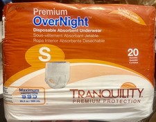 Tranquility Premium OverNight Absorbent Underwear Small 22''-36'' -20/Pack picture