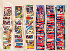 Vintage Baseball Card Lot (159) 1986-1990 Topps Leaf Bowman Score Commons picture