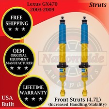 Bilstein Genuine OEM Front Struts For 2003-2009 Lexus GX470 Lifetime Warranty picture