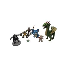 Mixed Toy Lot Small Multi Star Wars TMNT Dragon Figures Hasbro Lakeshore picture