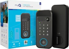 myQ Secure View™ 3-in-1 Smart Lock with 2K HDR Video Doorbell Camera picture
