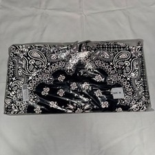 SUPREME REFLECTIVE BANDANA ANORAK Size Medium BLACK SS26 Pull Over Jacket New picture