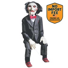 Saw Billy the Puppet Posable Latex Halloween Decoration picture