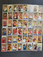 Panini 1996-1997 NBA Basketball 100 Stickers Lot - No Doubles Star Players  picture