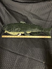 Rare Folkmanis Catfish Puppet Noodling Vintage Green Hand Puppet picture