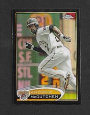 ANDREW MCCUTCHEN 2012 Topps Chrome #38 Black Refractor /100 Pirates Color Match picture